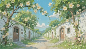 雨后初晴 万物温柔