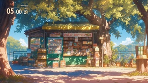 4K治愈动漫便利店