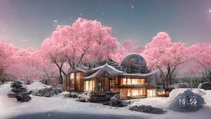 樱花雪
