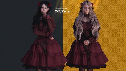 4K-3D动态可爱女仆