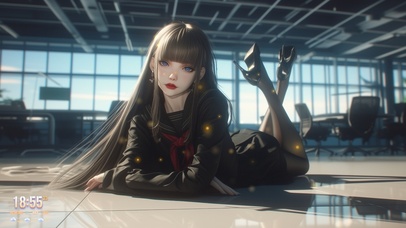 宛若一幅淡雅的水墨画