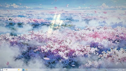 樱落云海-桌面主题