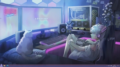 电竞少女 动漫动态壁纸 动态壁纸下载 元气壁纸