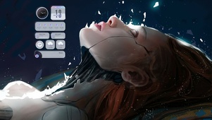 唯美未来科技机械烧少女