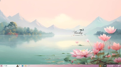 清新主题--文艺荷花