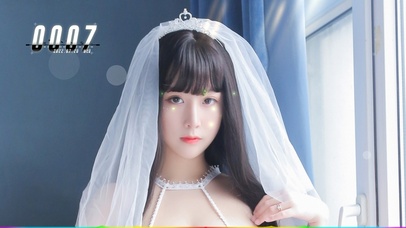 白色婚纱的女神