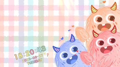 多巴胺彩色怪兽