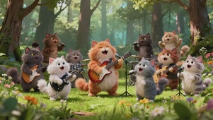 可爱猫咪音乐派对2