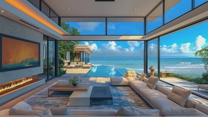 浪漫海景房