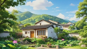 荷香山居的治愈日常