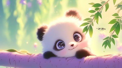 萌萌的熊猫