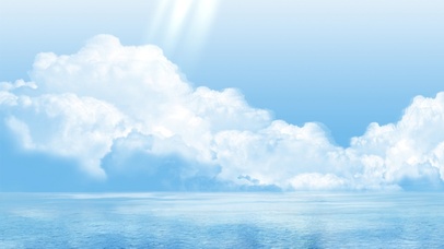 超治愈的瀑布云