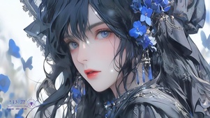 桔梗花少女