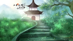 唯美古风清新小路