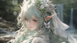 森之精灵 美丽精灵萝莉