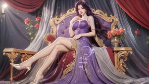 国漫美女