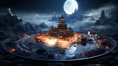 长安月明—让孔明灯动起来