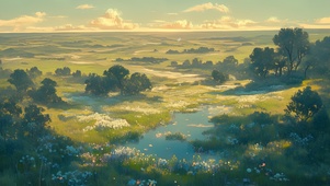 治愈草原花海