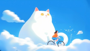 白云单车猫咪
