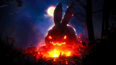 复活节南瓜兔兔