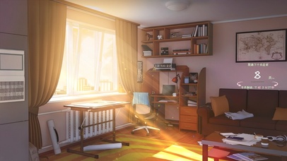 唯美治愈动漫卧室房间(动漫动态壁纸) - 动态壁纸下载 - 元气壁纸