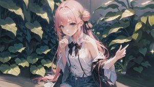 溪边玩水