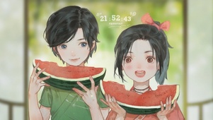 吃西瓜