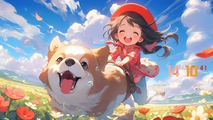 花园红帽女孩