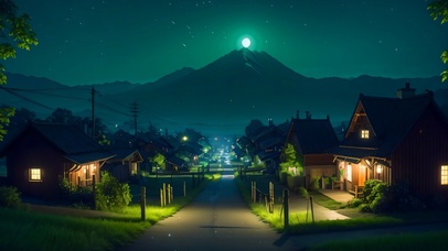 夜空中最亮的星