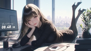 她的美丽明艳不可方物