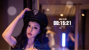4K性感制服美女