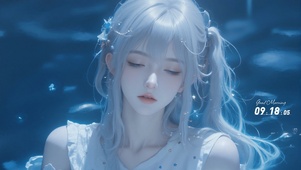 迷离少女