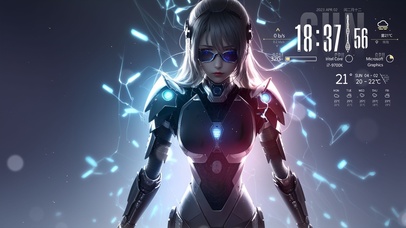 4K 赛博朋克美女28