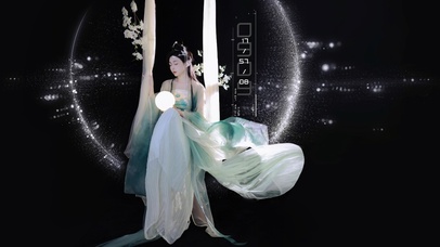 4k唯美古风嫦娥cos