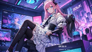 电竞美少女