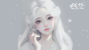 白蝶少女