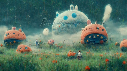 4K唯美治愈动漫甲壳虫小屋