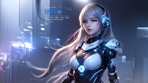 炫酷美女
