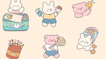 可爱可爱卡通壁纸