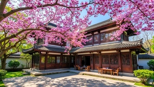玉兰花开
