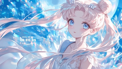 唯美冰心月野兔