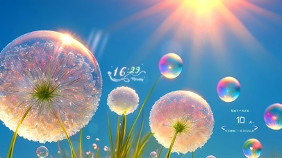 梦幻鎏金蒲公英