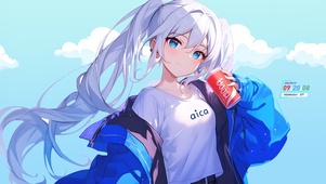 可乐可爱少女