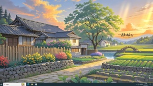 宁静乡村生活