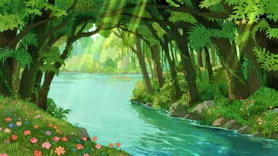 4K童话森林 护眼