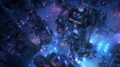 4k 赛博朋克科技城