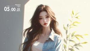 4K明朗少女