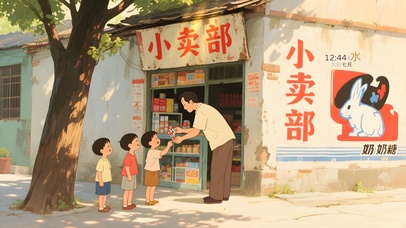 儿时的小卖部