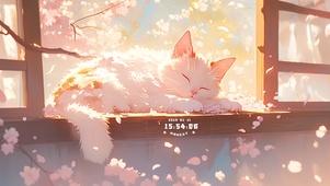 4K慵懒小猫