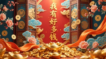 我有好多钱-4K招财